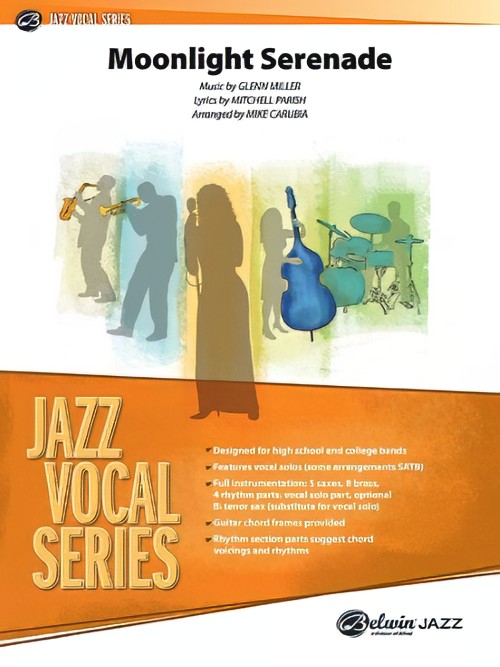 Moonlight Serenade (Vocal Group or Solo with Jazz Ensemble - Score and Parts)