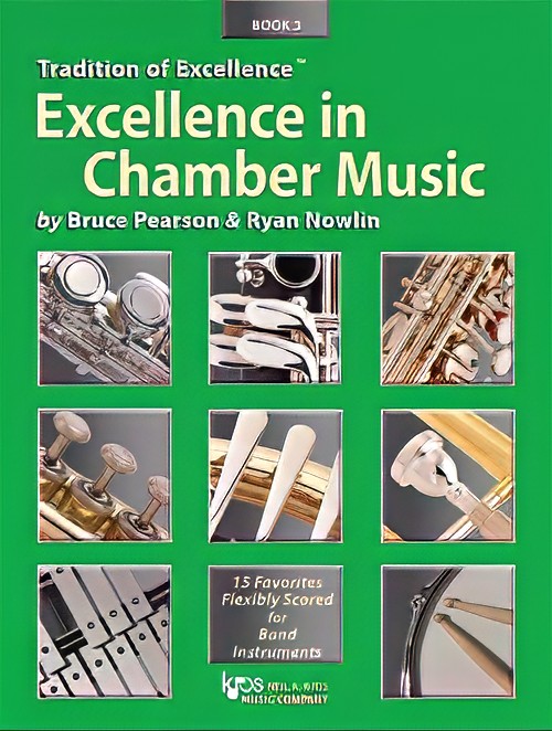 Excellence in Chamber Music Book 3 (Eb Alto Saxophone/Eb Baritone Saxophone)