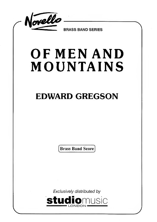 Of Men and Mountains (Brass Band - Score only)