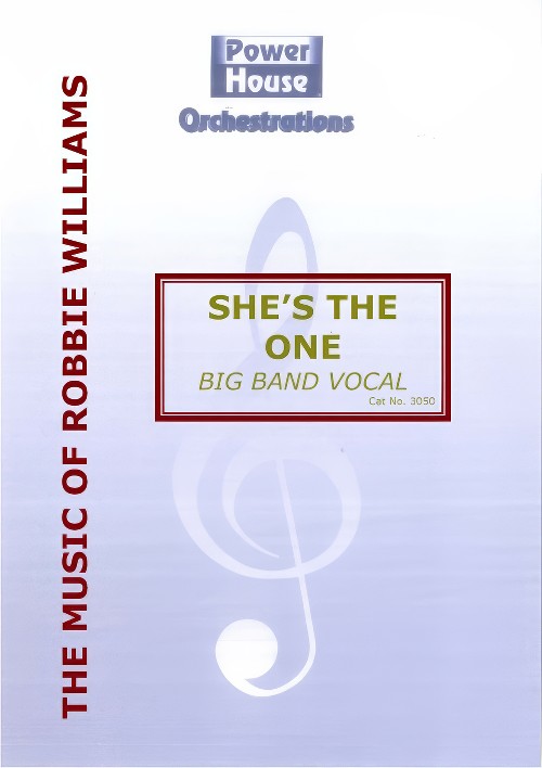 She's the One (Vocal Solo with Big Band - Score and Parts)