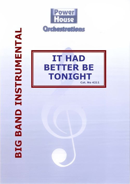 It Had Better Be Tonight (Big Band - Score and Parts)