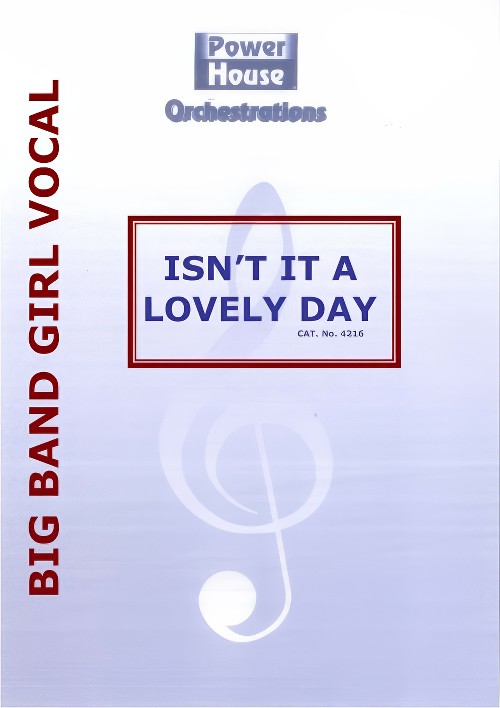 Isn't It a Lovely Day (Vocal Solo with Big Band - Score and Parts)