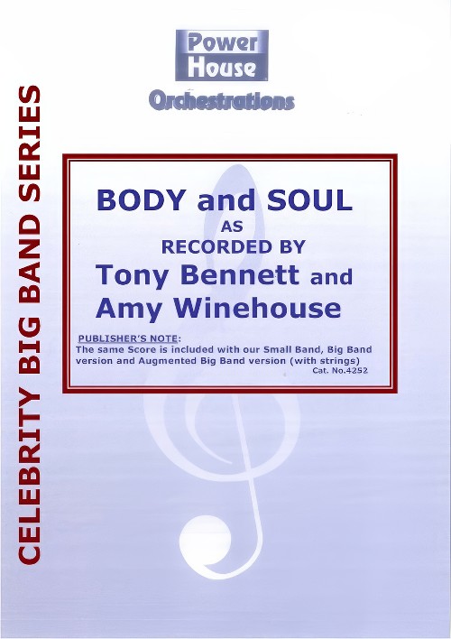 Body and Soul (Vocal Solo with Big Band - Score and Parts)