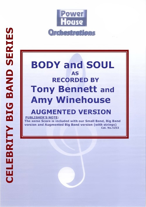 Body and Soul (Vocal Solo with Augmented Big Band - Score and Parts)