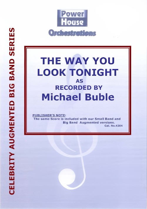 The Way You Look Tonight (Vocal Solo with Augmented Big Band - Score and Parts)