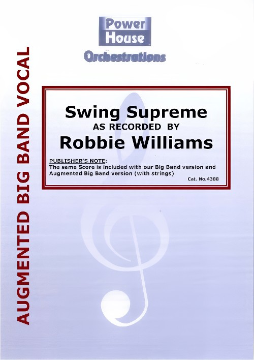 Swing Supreme (Vocal Solo with Augmented Big Band - Score and Parts)