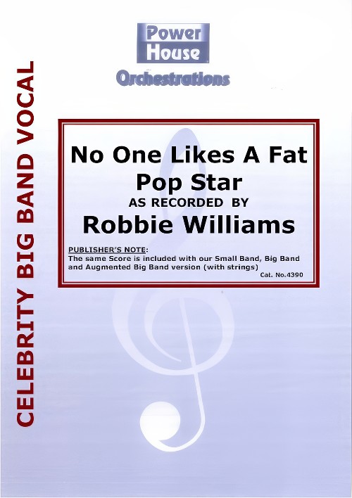 No One Likes a Fat Pop Star (Vocal Solo with Big Band - Score and Parts)