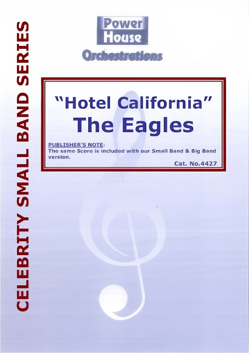 Hotel California (Vocal Solo with Small Band - Score and Parts)