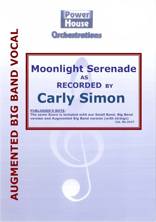 Moonlight Serenade (Vocal Solo with Augmented Big Band - Score and Parts)