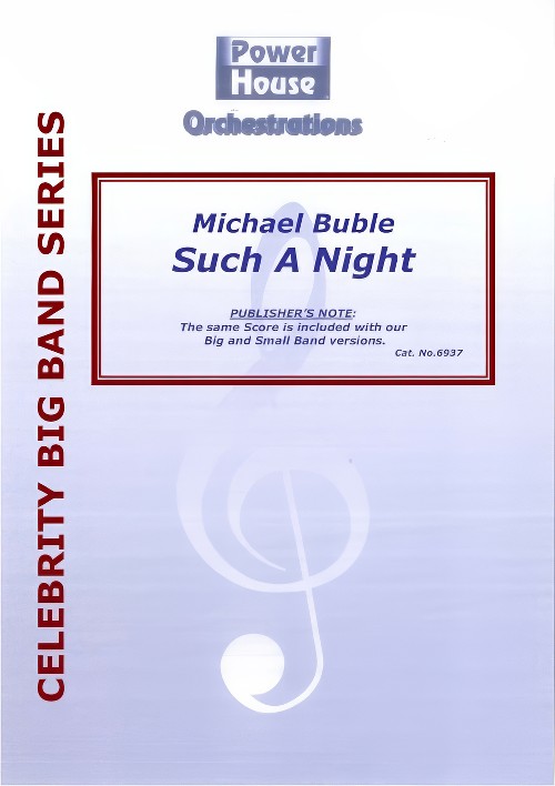Such a Night (Vocal Solo with Jazz Ensemble - Score and Parts)