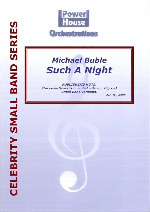 Such a Night (Vocal Solo with Small Jazz Band - Score and Parts)