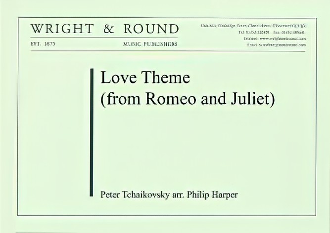 Love Theme (from Romeo and Juliet) (Flugel and Euphonium Duet with Brass Band - Score and Parts)