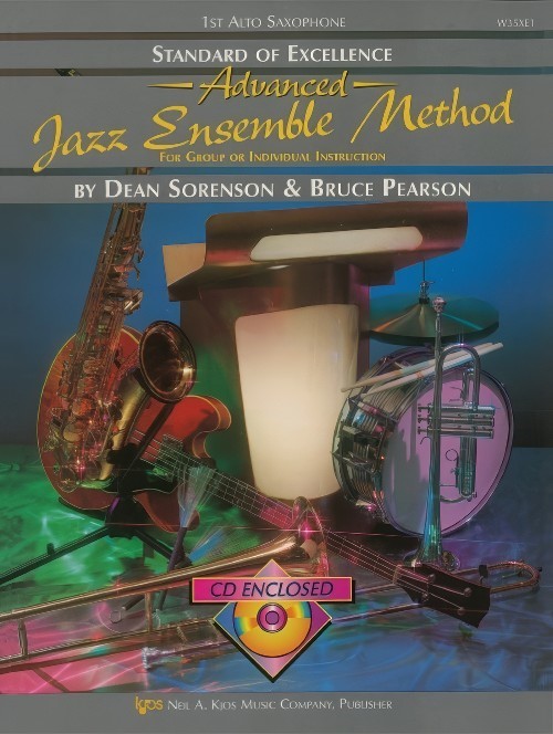 Standard of Excellence Advanced Jazz Ensemble Method (1st Alto Saxophone)