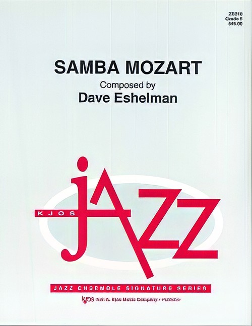 Samba Mozart (Jazz Ensemble - Score and Parts)