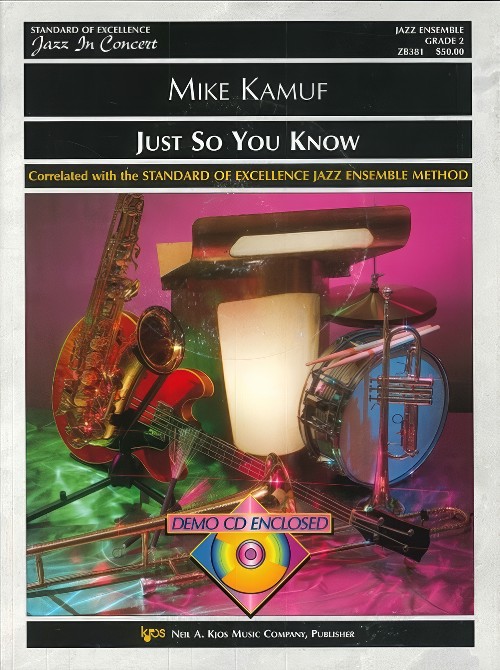 Just So You Know (Jazz Ensemble - Score and Parts)